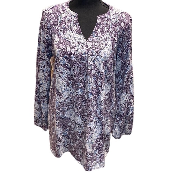 J Jill Pure Jill Tops - PURE Jill Pin Tucked Knit Top/Tunic Size Medium